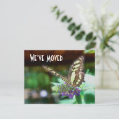  Butterfly - Briefkaart voor Natuur van nieuwe adr (Staand voorkant)