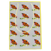 Butterfly Bright Gift Bag (gemiddeld) Medium Cadeauzakje (Voorkant)