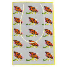 Butterfly Bright Gift Bag (gemiddeld)