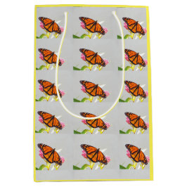 Butterfly Bright Gift Bag (gemiddeld) Medium Cadeauzakje