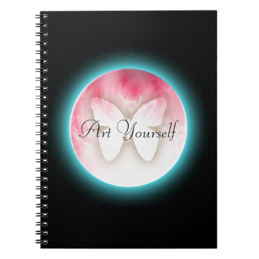 Butterfly Bubbles Notitieboek (Voorkant)