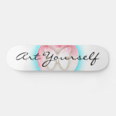 Butterfly Bubbles Skateboard (Horizontaal)