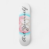 Butterfly Bubbles Skateboard (Voorkant)