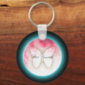 Butterfly Bubbles Sleutelhanger (Voorkant)