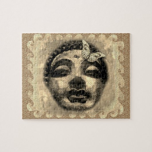 Butterfly Buddha Legpuzzel (Horizontaal)