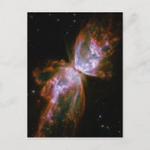 Butterfly / Bug Nebula Hubble Space Briefkaart (Voorkant)