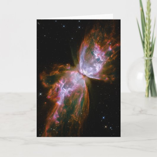 Butterfly / Bug Nebula (Hubble Telescope) Kaart (Voorkant)
