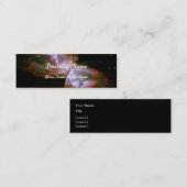 Butterfly / Bug Nebula (Hubble Telescope) Mini Visitekaartje (Voorkant / Achterkant)