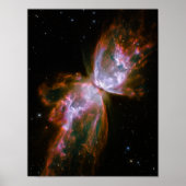 Butterfly / Bug Nebula (Hubble Telescope) Poster (Voorkant)