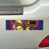 Butterfly Bumpersticker (Op auto)