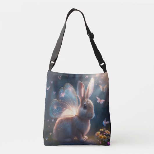 Butterfly Bunny Crossbody Tas (Achterkant)