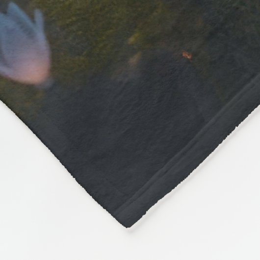 Butterfly Bunny Fleece Deken (Hoek)