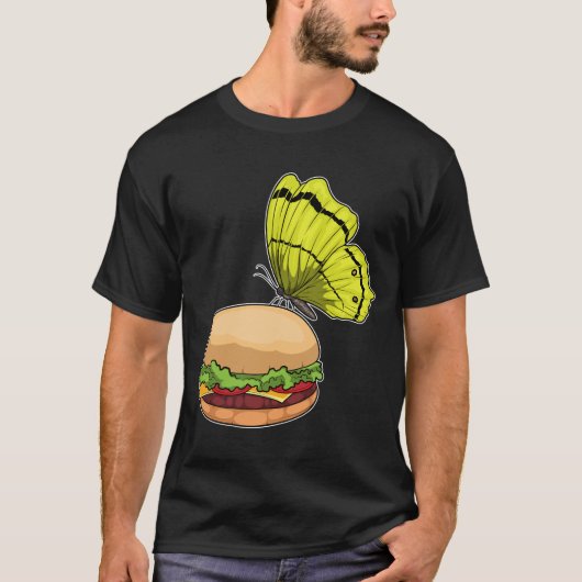 Butterfly Burger T-shirt (Voorkant)