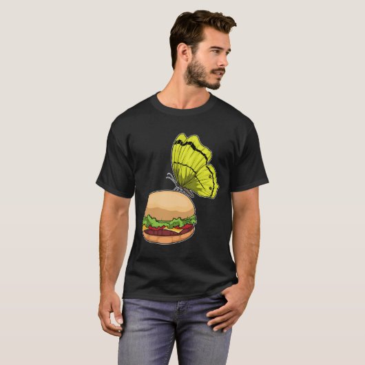Butterfly Burger T-shirt (Voorkant volledig)