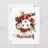 Butterfly Burundi Briefkaart (Voorkant / Achterkant)