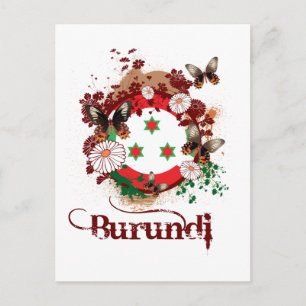 Butterfly Burundi Briefkaart