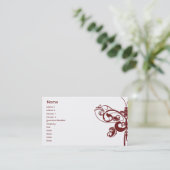 Butterfly - Business Visitekaartje (Staand voorkant)