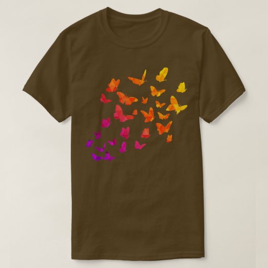 Butterfly Butterflies1 T-shirt (Design voorkant)