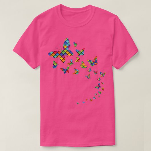 Butterfly Butterflies2 T-shirt (Design voorkant)