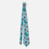 Butterfly Butterflies Pattern Stropdas (Achterkant)