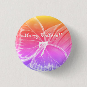 Butterfly Button aanpassen Het is mijn verjaardag