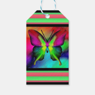 Butterfly Cadeaulabel