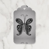 Butterfly Cadeaulabels (Achterkant)