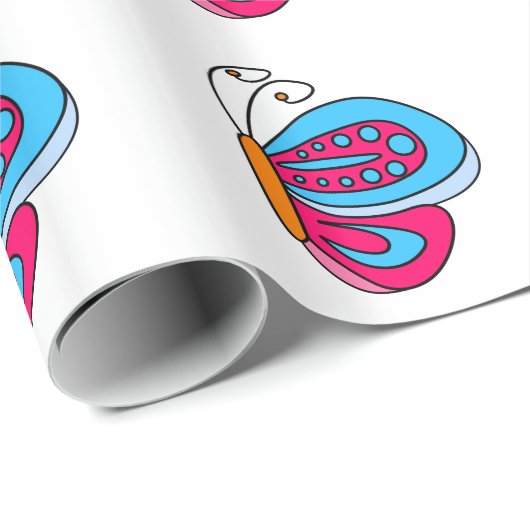 Butterfly Cadeaupapier (Rol Hoek)