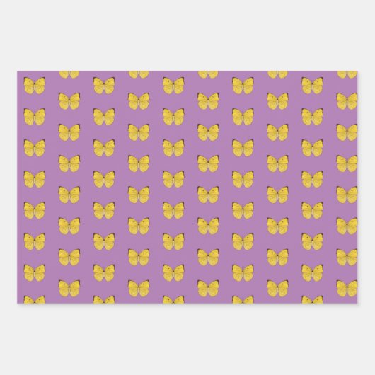 Butterfly cadeaupapier (Voorkant 2)