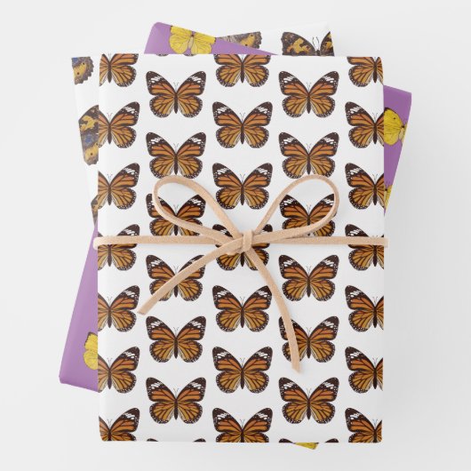 Butterfly cadeaupapier (In situ)