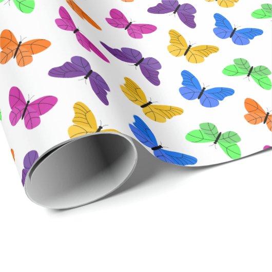 Butterfly Cadeaupapier (Rol Hoek)
