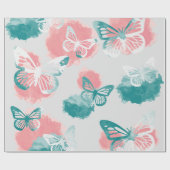 Butterfly Cadeaupapier (Vlak)