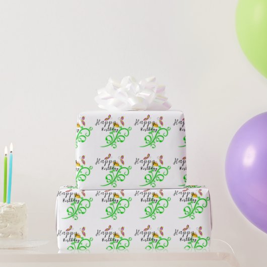 Butterfly Cadeaupapier (Feestgeschenken)