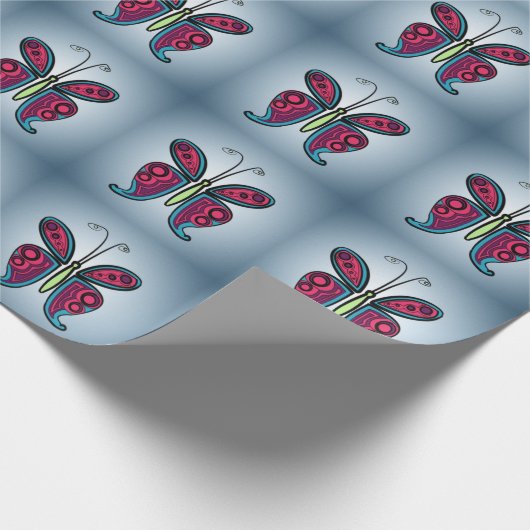 Butterfly Cadeaupapier (Hoek)
