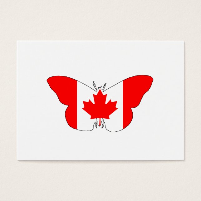 Butterfly Canada Visitekaartjes (Voorkant)