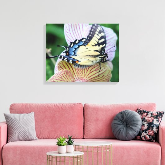 Butterfly Canvas Afdruk (Insitu (Woonkamer))