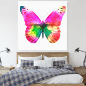 Butterfly Canvas Afdruk (Insitu (Slaapkamer))