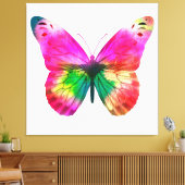 Butterfly Canvas Afdruk (Insitu (Woonkamer))