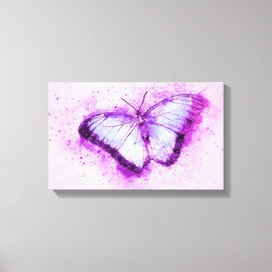 Butterfly Canvas Afdruk (Voorkant)