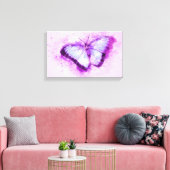 Butterfly Canvas Afdruk (Insitu (Woonkamer))
