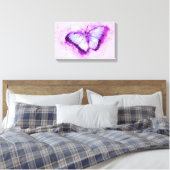 Butterfly Canvas Afdruk (Insitu (Slaapkamer))