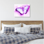 Butterfly Canvas Afdruk (Insitu (Slaapkamer))