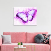 Butterfly Canvas Afdruk (Insitu (Woonkamer))