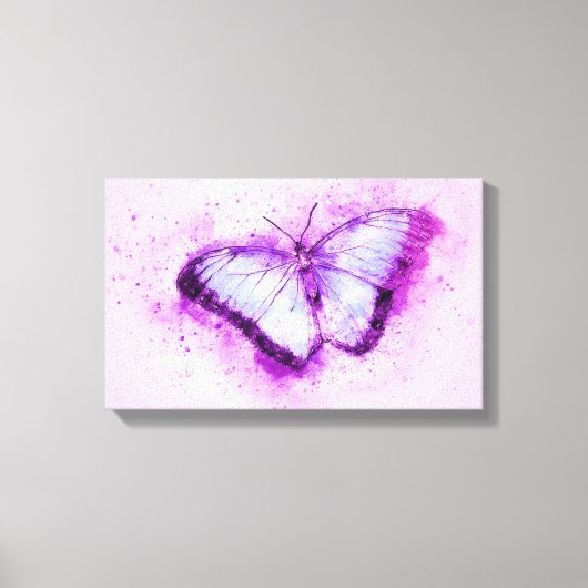 Butterfly Canvas Afdruk (Voorkant)