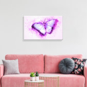 Butterfly Canvas Afdruk (Insitu (Woonkamer))