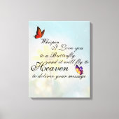 Butterfly Canvas Afdruk (Voorkant)
