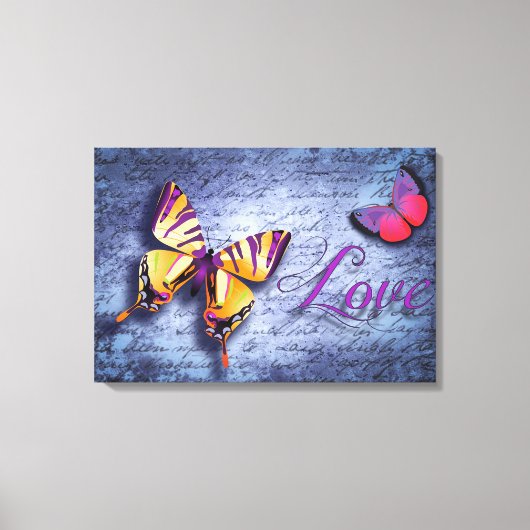 Butterfly Canvas Afdruk (Voorkant)