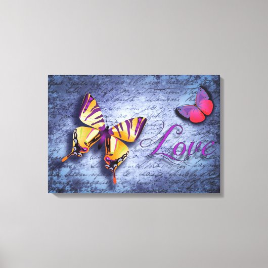 Butterfly Canvas Afdruk (Voorkant)
