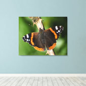 Butterfly Canvas Afdruk (Insitu (Houten vloer))