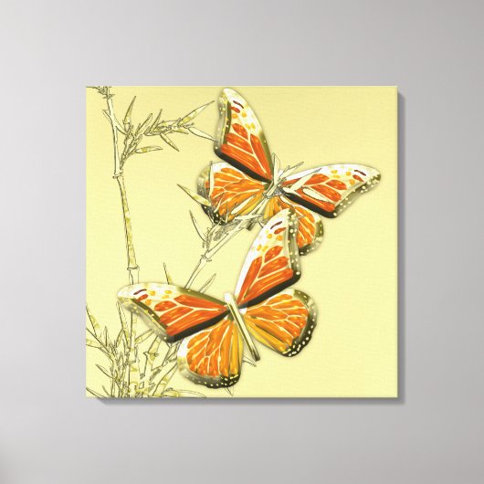 Butterfly Canvas Afdruk (Voorkant)